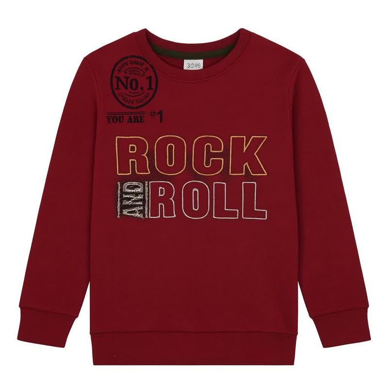 سویشرت پسرانه مدل ROCK AND ROLL