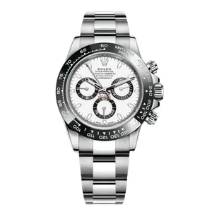 ساعت مچی عقربه‌ای مردانه رولکس مدل دیتونا سه موتور فعال کرنوگراف 