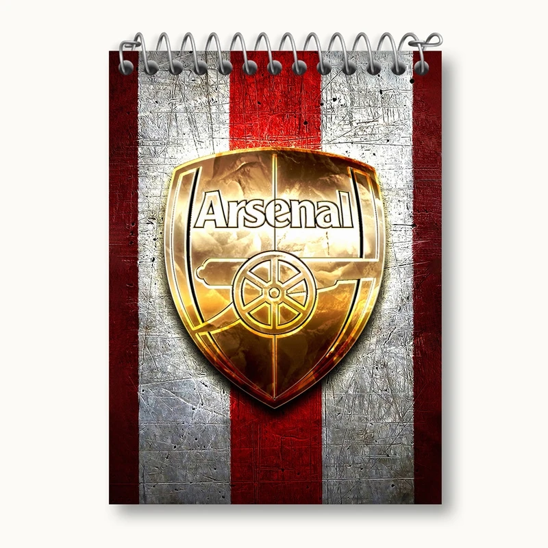 دفتر یادداشت 50 برگ خندالو مدل باشگاه آرسنال کد 27186