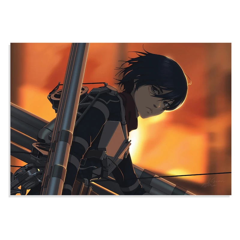 پوستر طرح انیمه Attack on Titan مدل NV0297