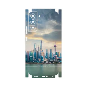 MAHOOT Shanghai-City-FullSkin Cover Sticker for Samsung Galaxy S22 Plus 5G