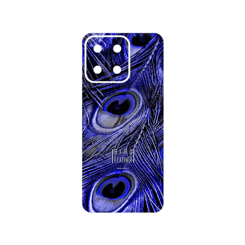 برچسب پوششی ماهوت مدل Purple Feather مناسب برای گوشی موبایل آنر X7c