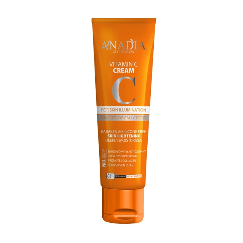 کرم مرطوب کننده آنادیا مدل Vit C حجم 150 میلی‌لیتر