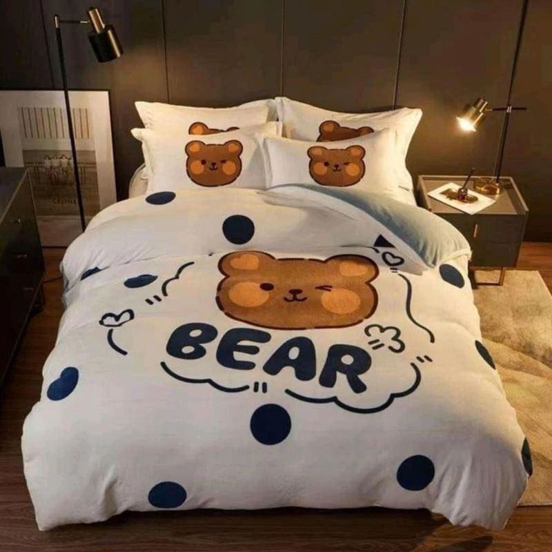 سرویس خواب 1 نفر 4 تکه مدل خرسی کد 1239