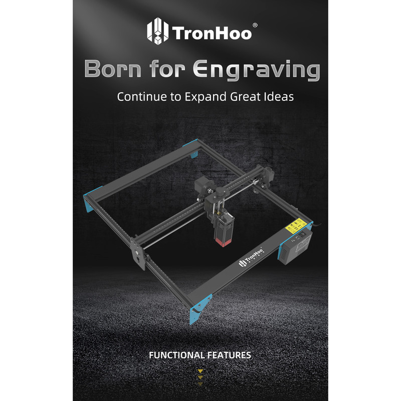 دستگاه لیزر حکاکی ترون هو مدل LC400