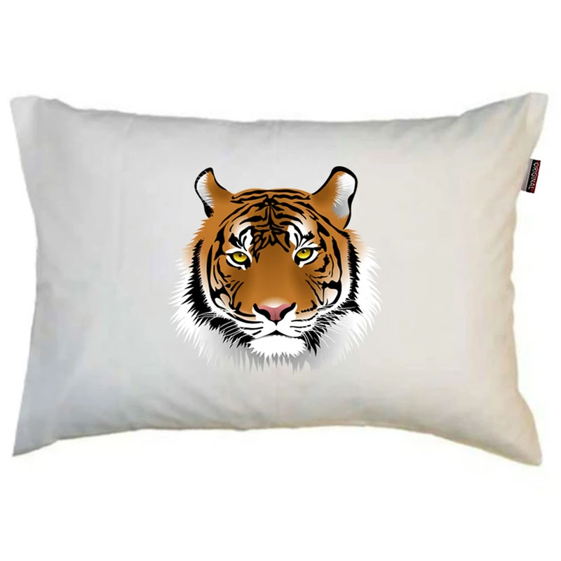 بالش ناریکو مدل نوجوان طرح ببر پلنگ کد 0839