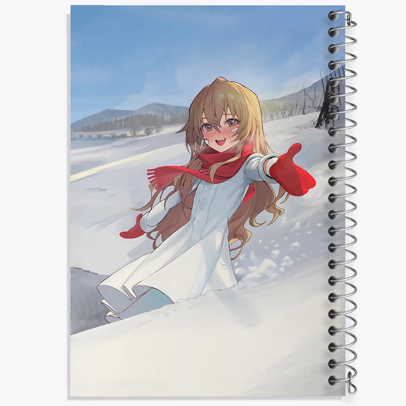 دفتر مشق 50 برگ خندالو طرح تایگا انیمه تورادورا کد 32484