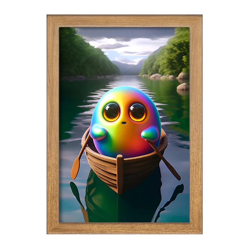 تابلو خندالو مدل قطره بامزه کد F7542