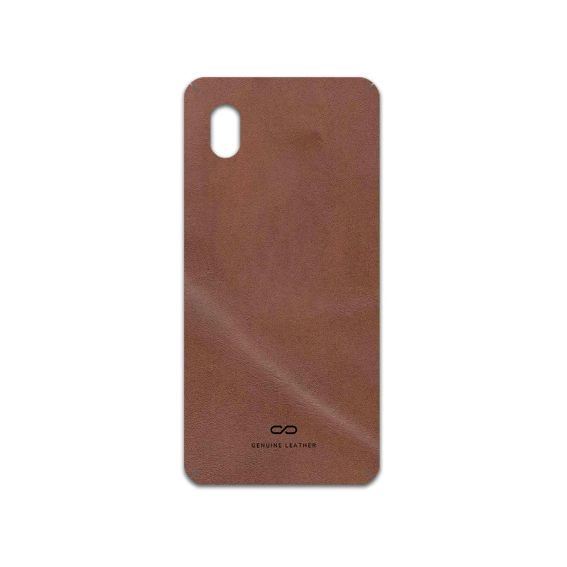 برچسب پوششی ماهوت مدل Matte-Natural-Leather مناسب برای گوشی موبایل سامسونگ Galaxy A01 Core