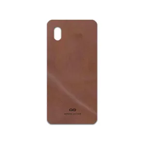 MAHOOT Matte-Natural-Leather Cover Sticker for Samsung Galaxy A01 Core