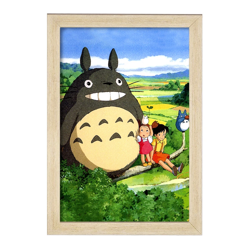 تابلو خندالو مدل توتورو و ناتسوکی و می انیمه توتورو Totoro  کد 12826