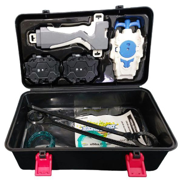 فرفره مدل انفجاری چمدانی کد BB-888-5 مجموعه 12 عددی