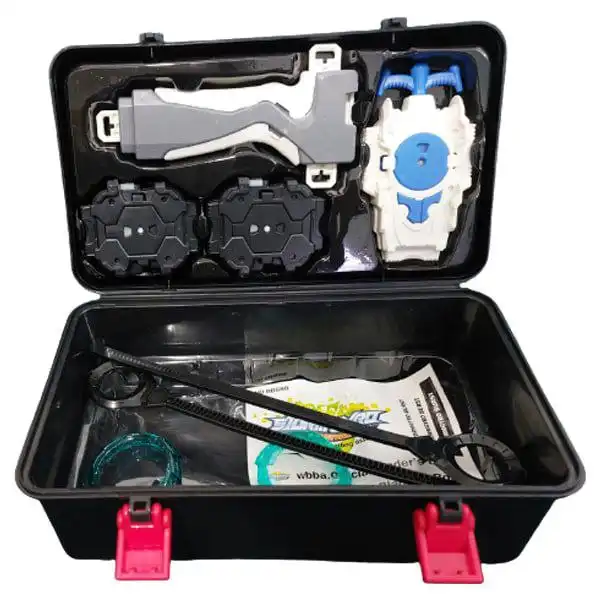 فرفره مدل انفجاری چمدانی کد BB-888-5 مجموعه 12 عددی