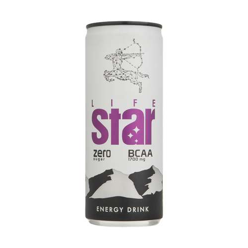 نوشیدنی انرژی زا زیرو لایف استار - 250 میلیلیتر