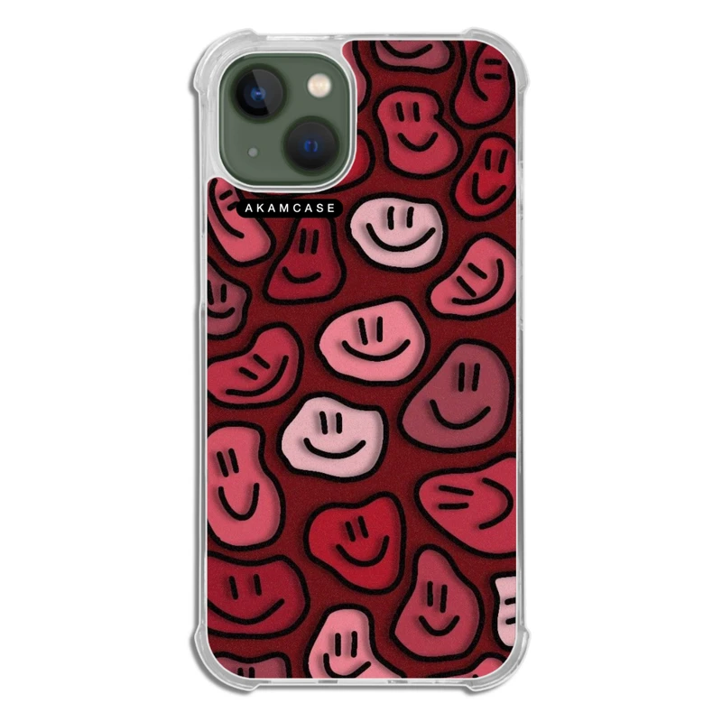 کاور آکام مدل AMCWTA13-HAPPY FACE13 مناسب برای گوشی موبایل اپل iPhone 13