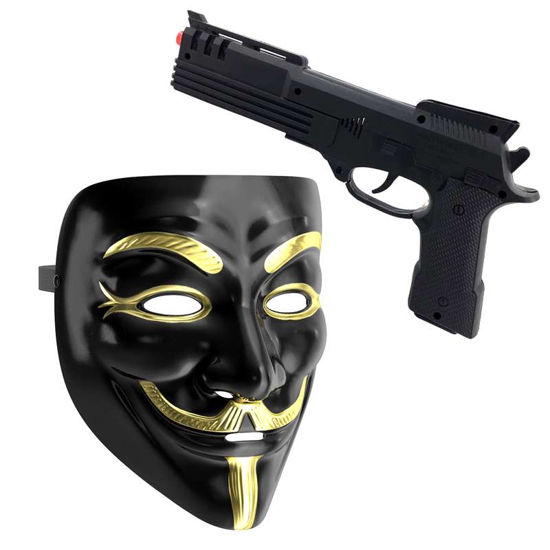 ست ایفای نقش دنیای سرگرمی های کمیاب مدل وی فور وندتا V For Vendetta