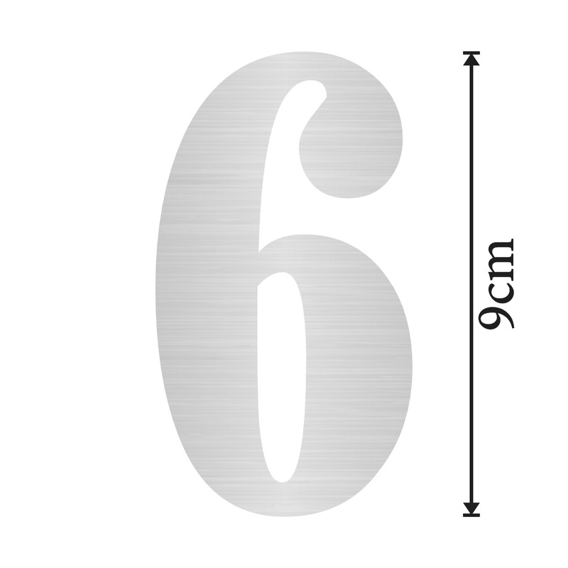 تابلو نشانگر مستر راد طرح پلاک واحد شماره 6 کد S 06