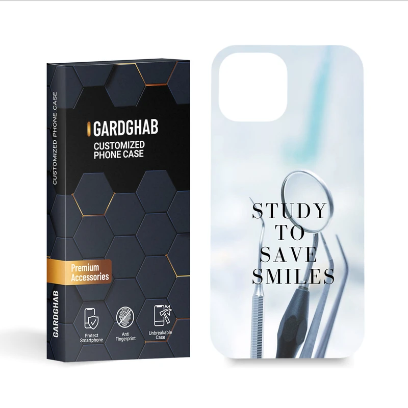 کاور گارد قاب مدل متن مناسب برای گوشی موبایل اپل iPhone 13 Mini