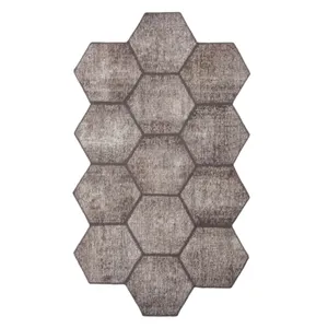 کلاژ فرش دستباف دو و نیم متری مدل کندو کد 11801