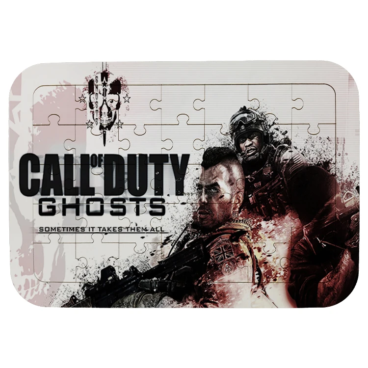 پازل 35 تکه مدل بازی کال آف دیوتی call of duty کد 98