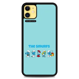 AKAM AMC-WA11-SMURFS-22 Cover For Apple iPhone 11