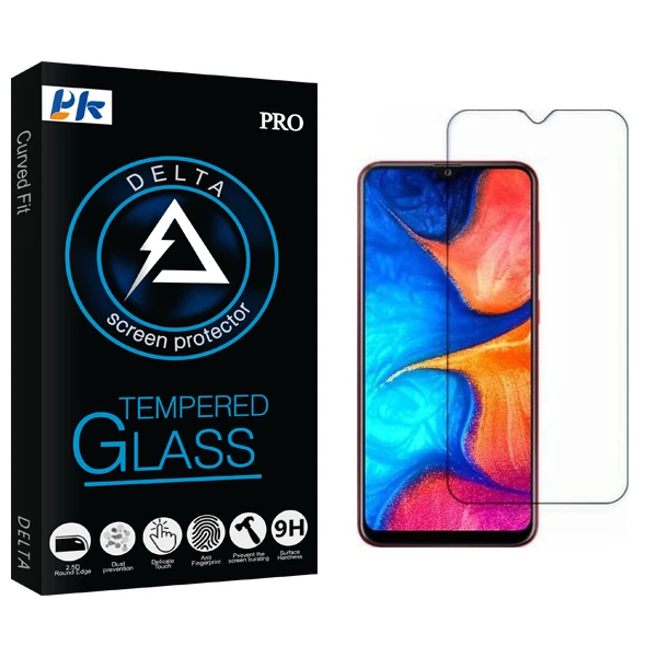 محافظ صفحه نمایش پی کی مدل Delta Glass مناسب برای گوشی موبایل سامسونگ Galaxy A30