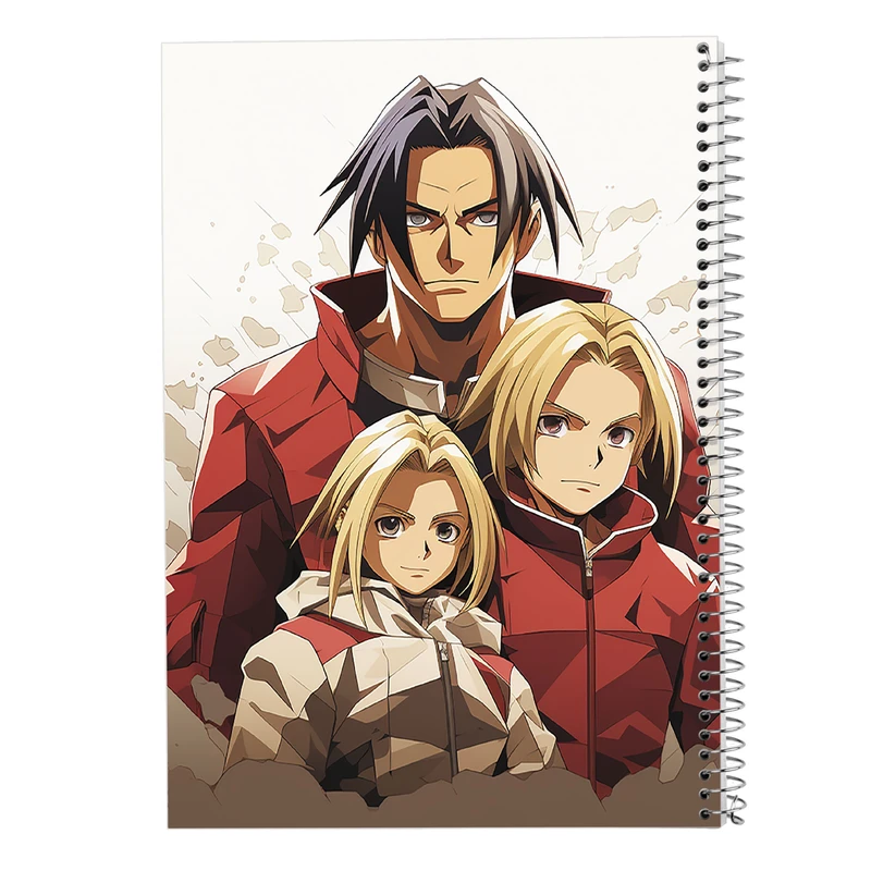 دفتر نقاشی 50 برگ مدوپد مدل Fullmetal Alchemist کد DF2334