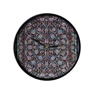 ساعت دیواری مدوپد طرح قالیچه قم افشان مدل C-Ghom135