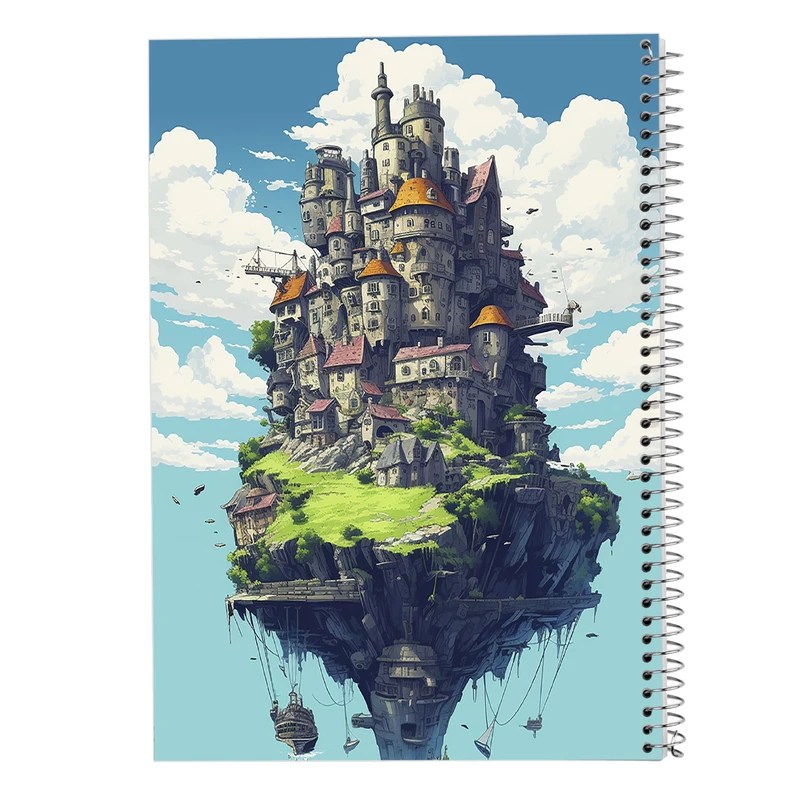 دفتر نقاشی 50 برگ مدوپد مدل Ghibli کد DF2493