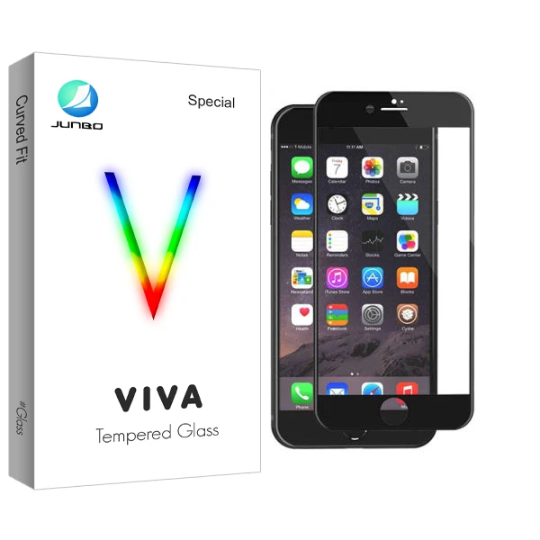 محافظ صفحه نمایش سرامیکی مات جانبو مدل Viva Glass مناسب برای گوشی موبایل اپل Iphone Se 2020