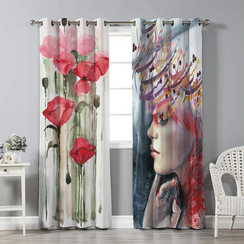 پرده نیروانا مدل pl2564 سایز 280 × 140 سانتی متر