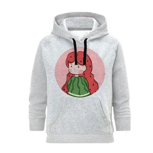 هودی زنانه مدل دختر یلدایی کد B173 رنگ طوسی