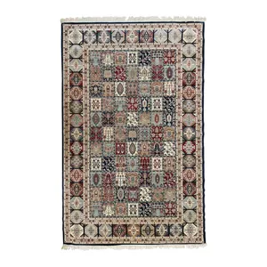 فرش ماشینی مدل نقشه خشتی کد MAH-108