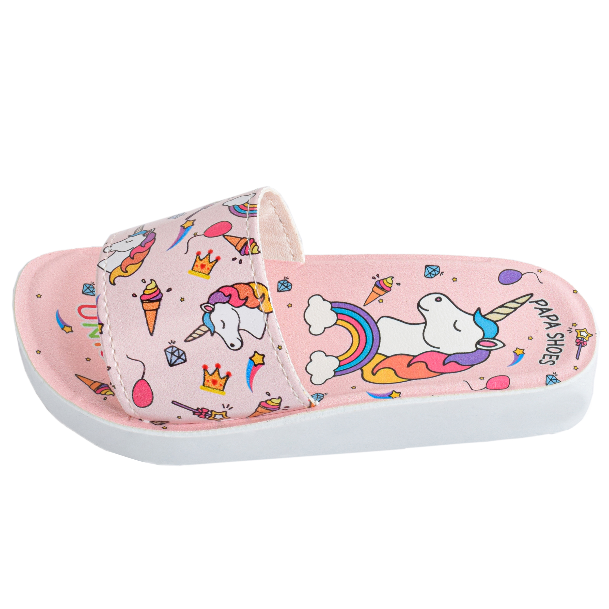 دمپایی دخترانه مدل یونیکورن PK..3525