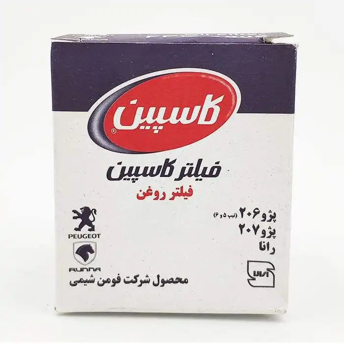 فیلتر روغن خودروی کاسپین مدل 815 مناسب برای پژو 405
