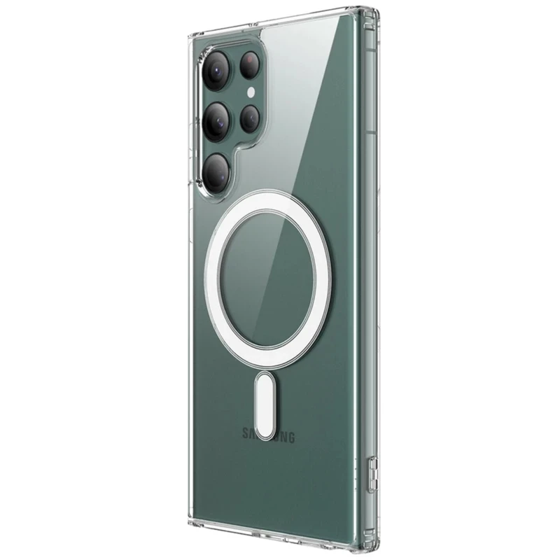 کاور مدل clear magsafe کد 25 مناسب برای گوشی موبایل سامسونگ GALAXY S23 ULTRA
