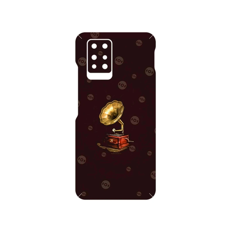 برچسب پوششی ماهوت مدل Gramophone Nostalgia مناسب برای گوشی موبایل اینفینیکس Note 10 Pro