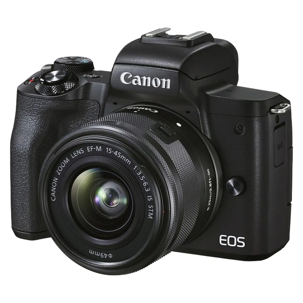 دوربین دیجیتال بدون آینه کانن مدل EOS M50 Mark II kit 15-45mm f/3.5-6.3 IS STM