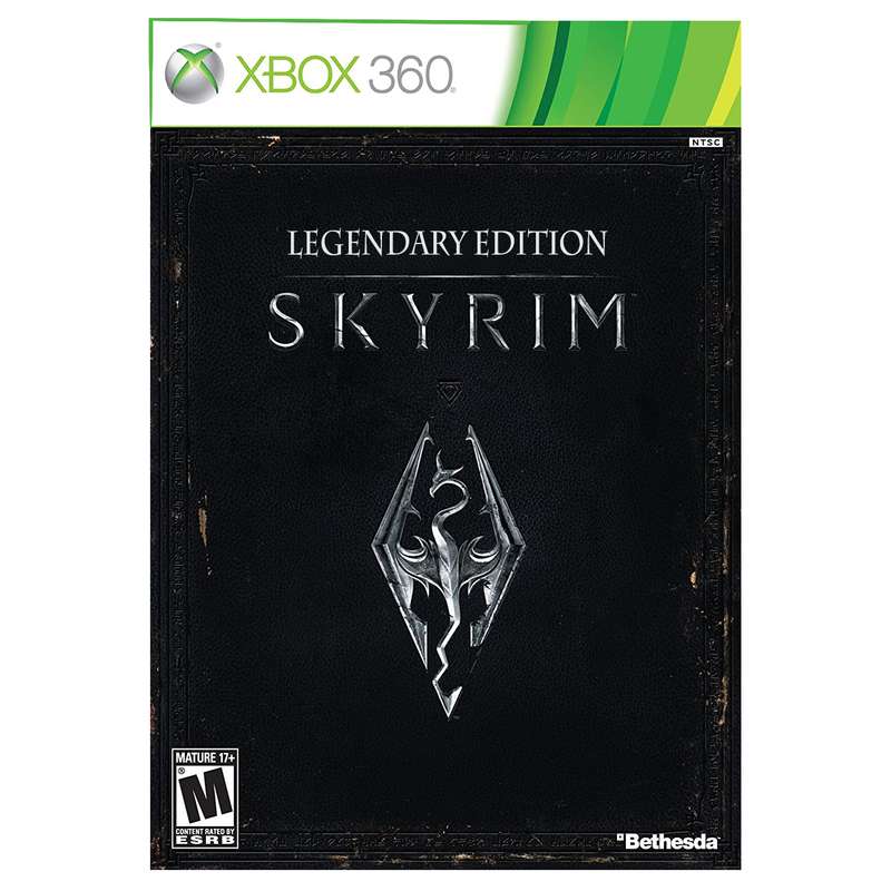  بازی Skyrim Legendary Edition مخصوص xbox 360 