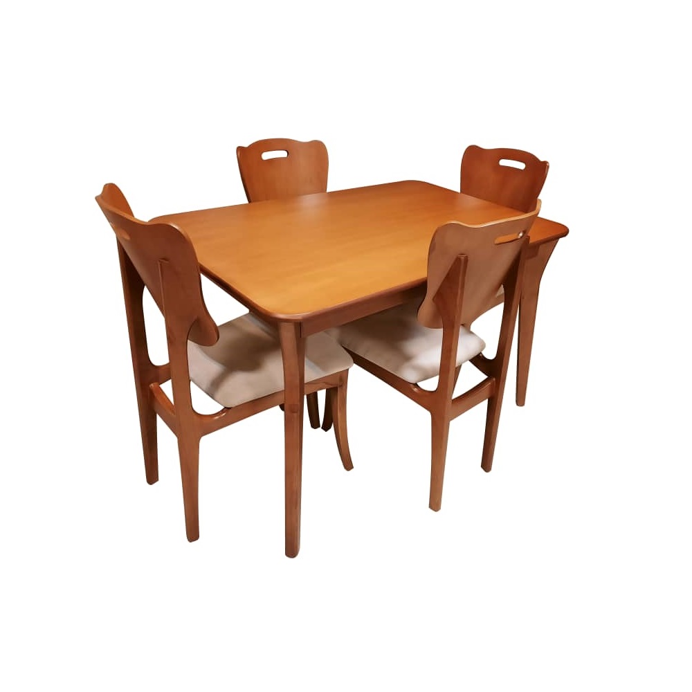 میز و صندلی ناهارخوری مدل فلورا