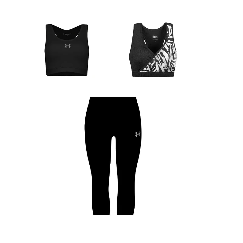 ست سه تکه لباس ورزشی زنانه مدل 1801-1901-3101