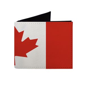 نقد و بررسی کیف پول طرح پرچم کانادا مدل kp444 توسط خریداران