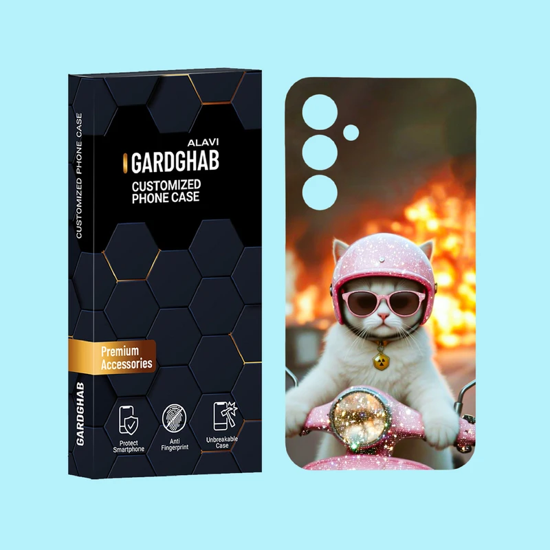 کاور گارد قاب علوی مدل حیوانات مناسب برای گوشی موبایل سامسونگ Galaxy A55