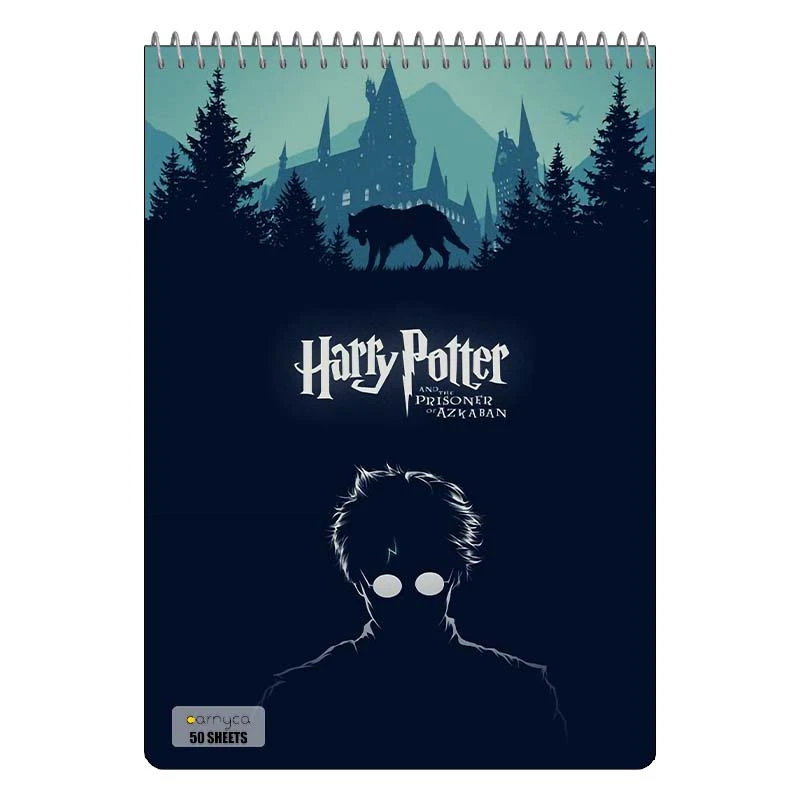 دفتر نقاشی 50 برگ سیمی کارنیکا طرح هری پاتر Harry Potter کد 36289