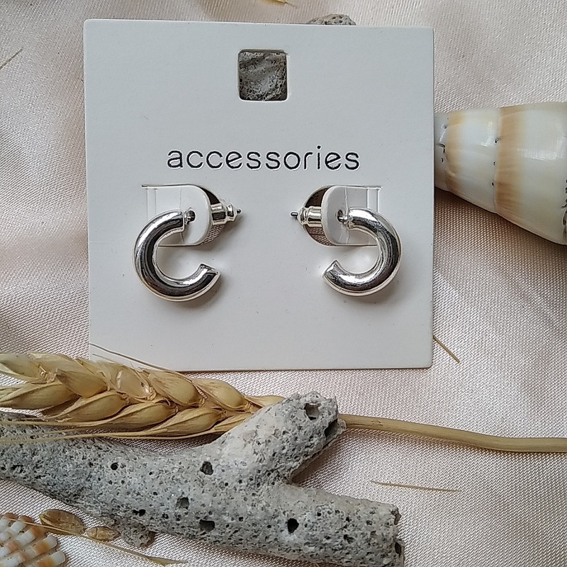 گوشواره زنانه اکسسورایز مدل حلقه ی کد H42