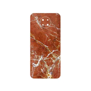MAHOOT Red Marble Cover Sticker for Nokia G10