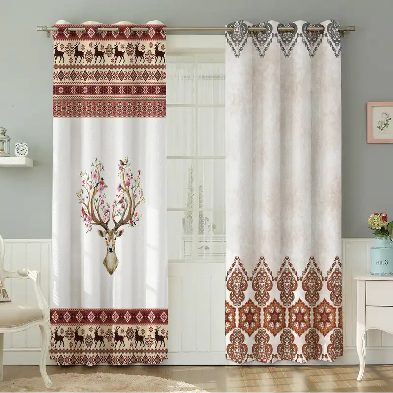 پرده نیروانا طرح مدرن مدل مخمل کد 9003 سایز 140×280 سانتی متر