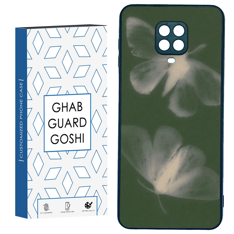 کاور قاب گارد گوشی طرح پروانه کد TPU-167 مناسب برای گوشی موبایل شیائومی Redmi Note 9 pro / Note 9s