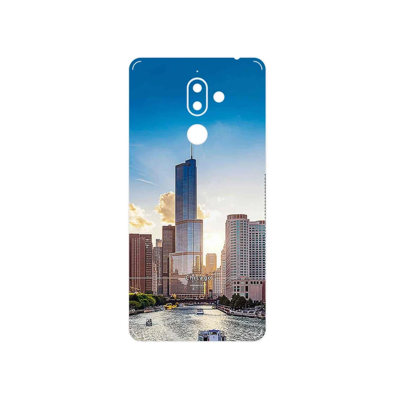 برچسب پوششی ماهوت مدل City of Chicago مناسب برای گوشی موبایل نوکیا 7 Plus