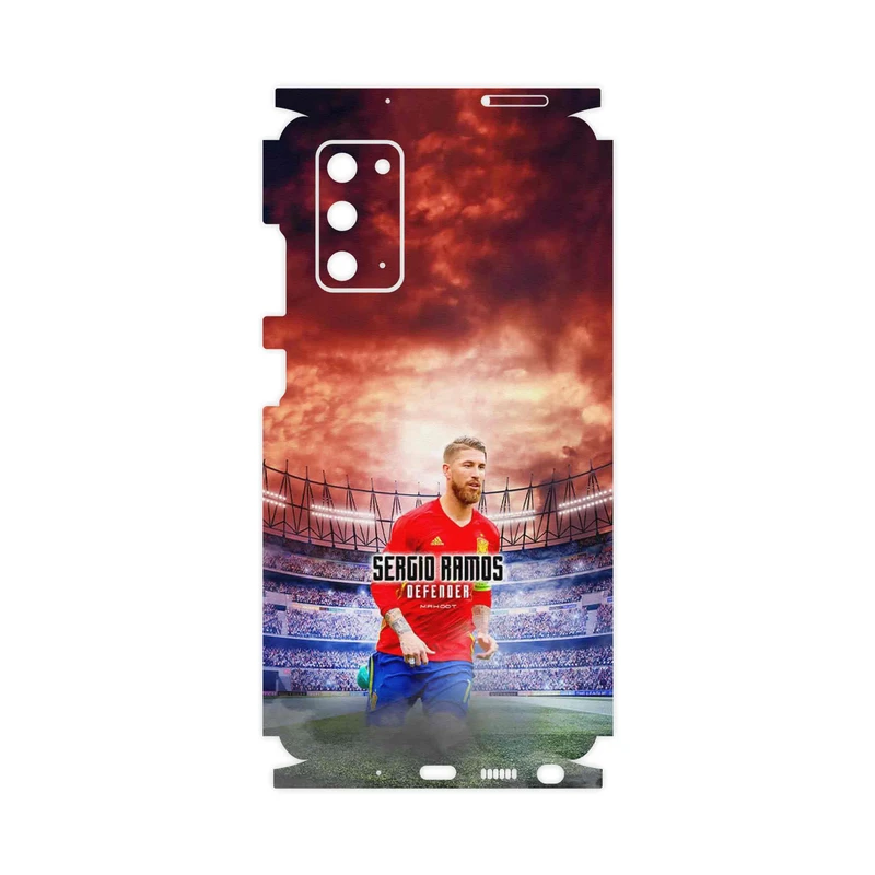 برچسب پوششی ماهوت مدل Sergio Ramos-FullSkin مناسب برای گوشی موبایل سامسونگ Galaxy Note 20